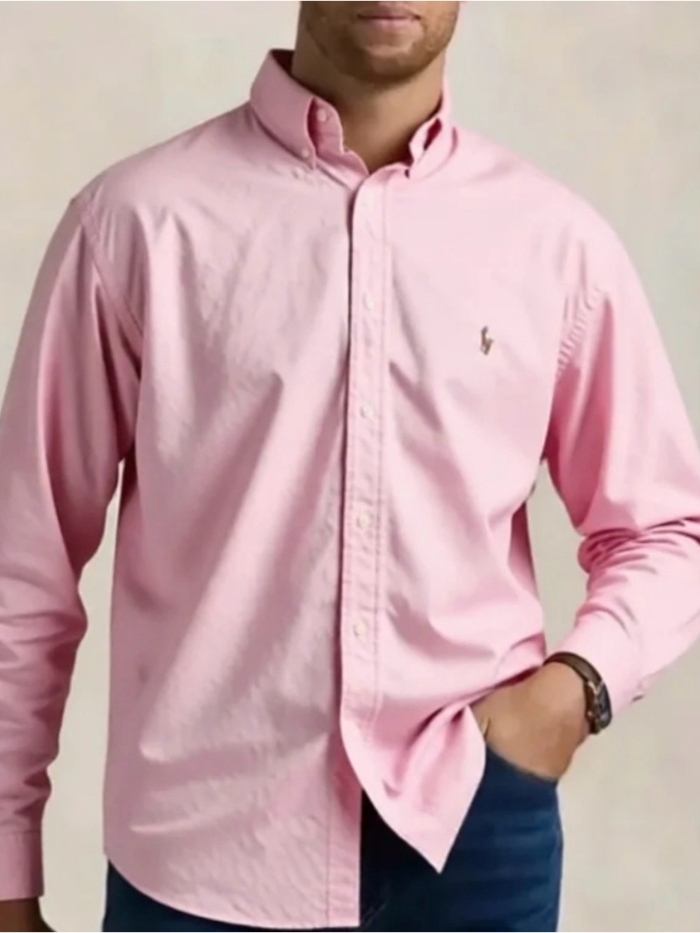 Polo by Ralph Lauren Light Pink Casual Shirt